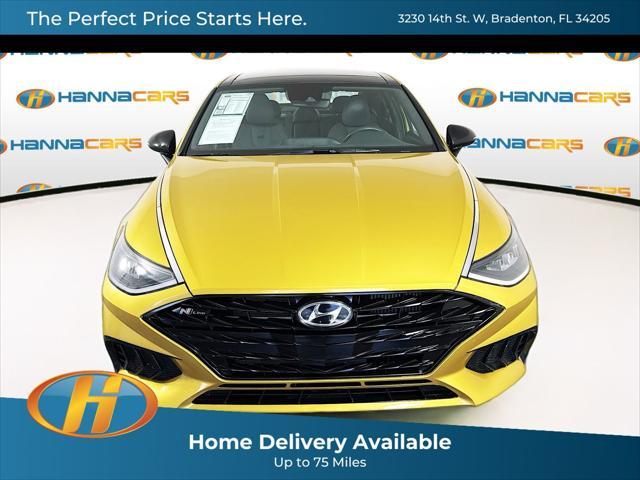 used 2021 Hyundai Sonata car, priced at $18,599