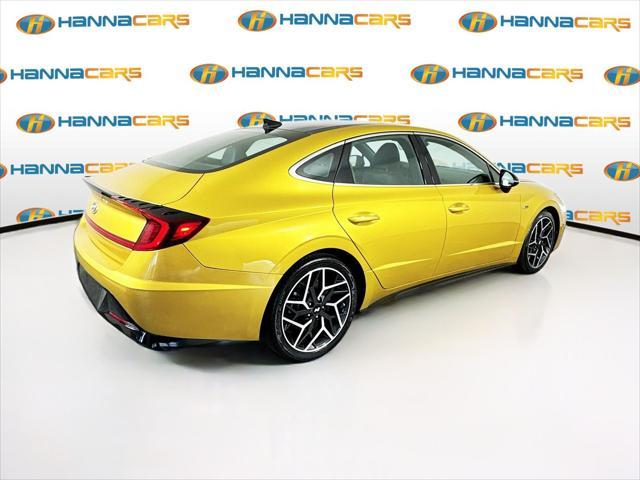 used 2021 Hyundai Sonata car, priced at $18,599