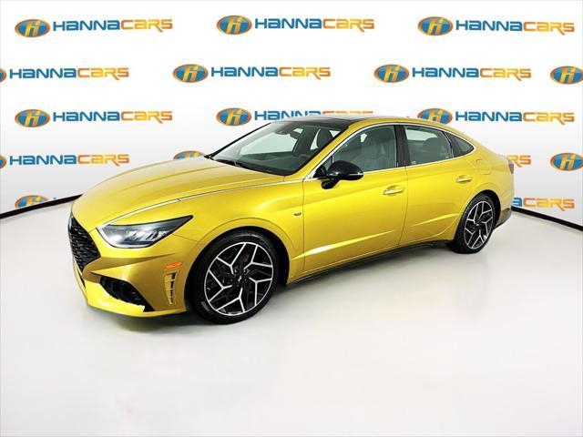 used 2021 Hyundai Sonata car, priced at $18,599