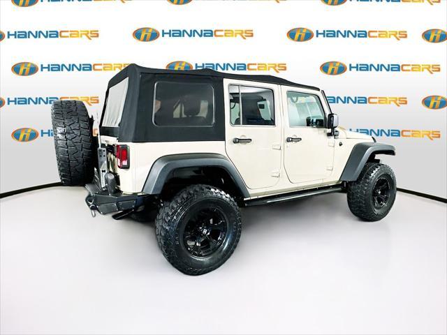 used 2017 Jeep Wrangler Unlimited car, priced at $21,792