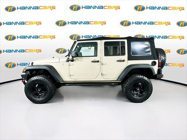 used 2017 Jeep Wrangler Unlimited car, priced at $21,792