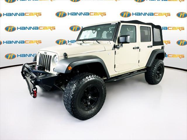 used 2017 Jeep Wrangler Unlimited car, priced at $21,792