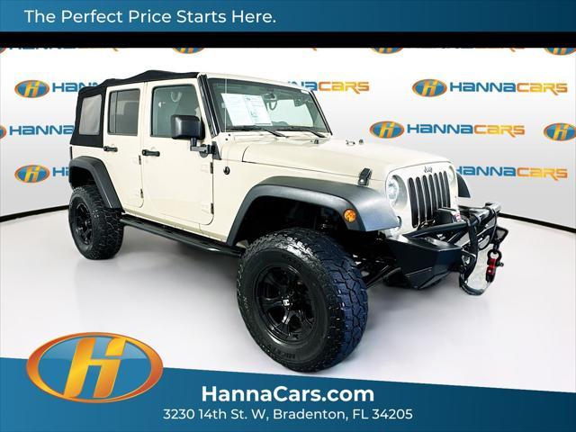 used 2017 Jeep Wrangler Unlimited car, priced at $21,792