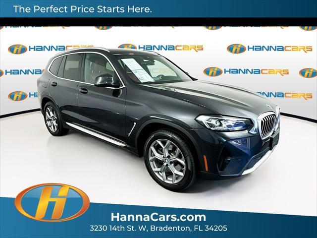 used 2022 BMW X3 car, priced at $31,899