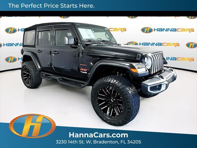 used 2020 Jeep Wrangler Unlimited car, priced at $33,999