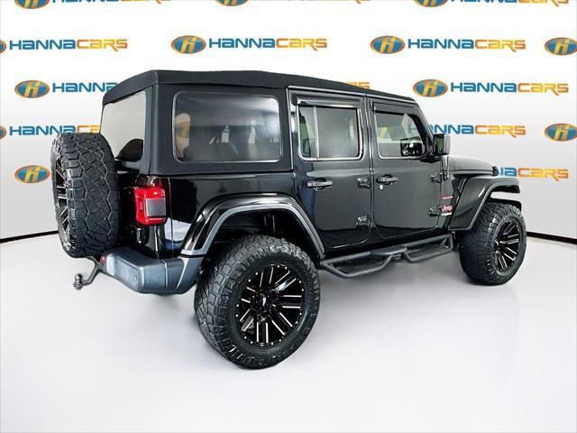 used 2020 Jeep Wrangler Unlimited car, priced at $33,999