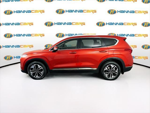 used 2020 Hyundai Santa Fe car, priced at $19,999