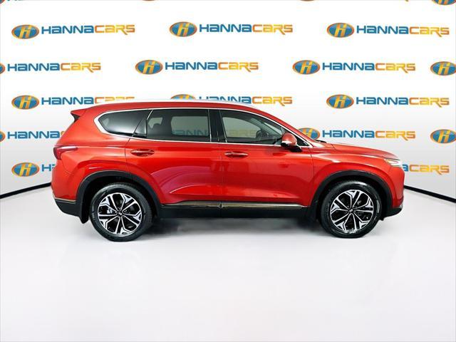 used 2020 Hyundai Santa Fe car, priced at $19,999