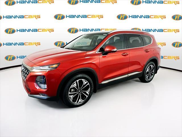 used 2020 Hyundai Santa Fe car, priced at $19,999