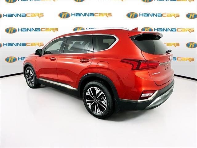 used 2020 Hyundai Santa Fe car, priced at $19,999