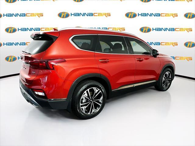 used 2020 Hyundai Santa Fe car, priced at $19,999