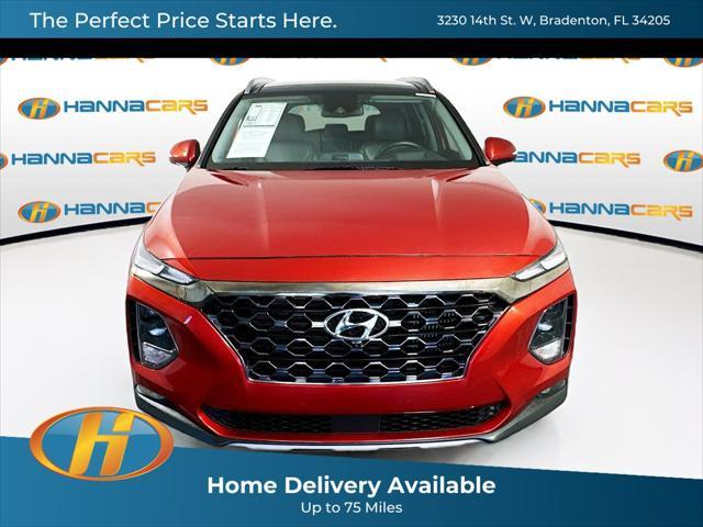 used 2020 Hyundai Santa Fe car, priced at $19,999