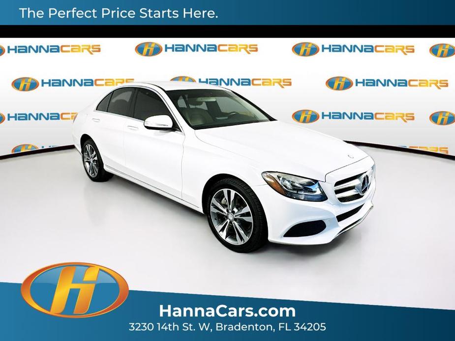 used 2015 Mercedes-Benz C-Class car, priced at $10,499
