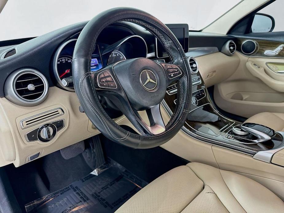 used 2015 Mercedes-Benz C-Class car, priced at $10,499