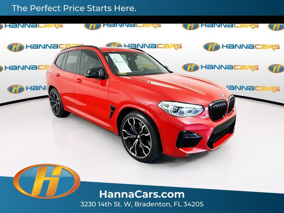 used 2021 BMW X3 M car, priced at $44,999