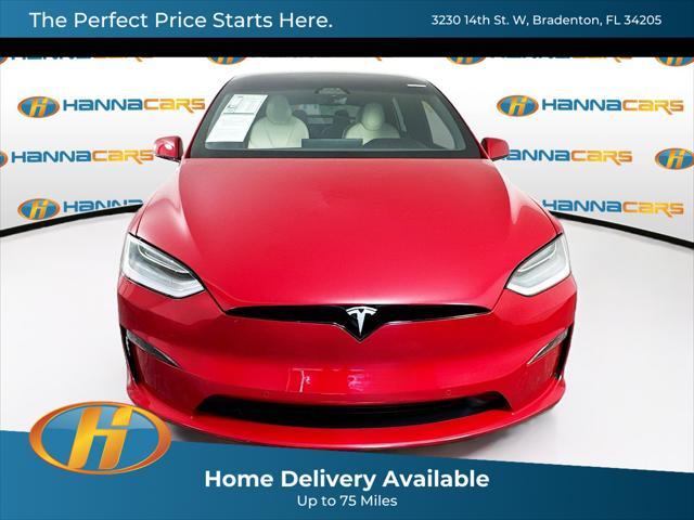 used 2022 Tesla Model X car, priced at $63,999