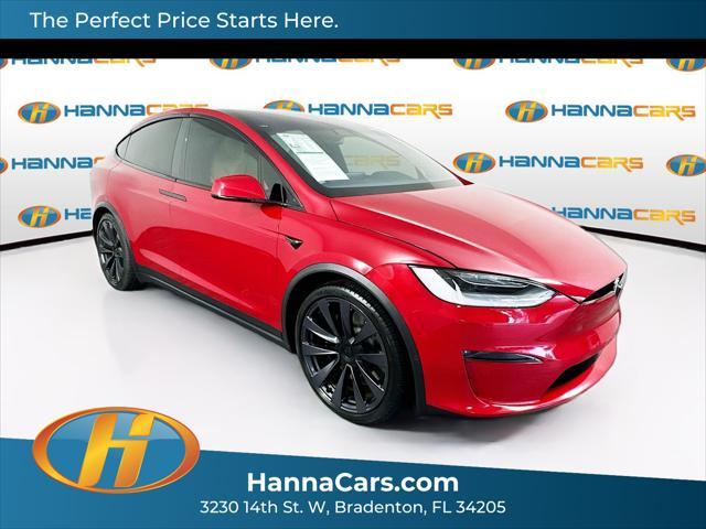 used 2022 Tesla Model X car, priced at $63,999