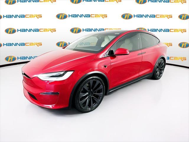 used 2022 Tesla Model X car, priced at $63,999