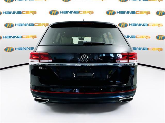 used 2021 Volkswagen Atlas car, priced at $24,499