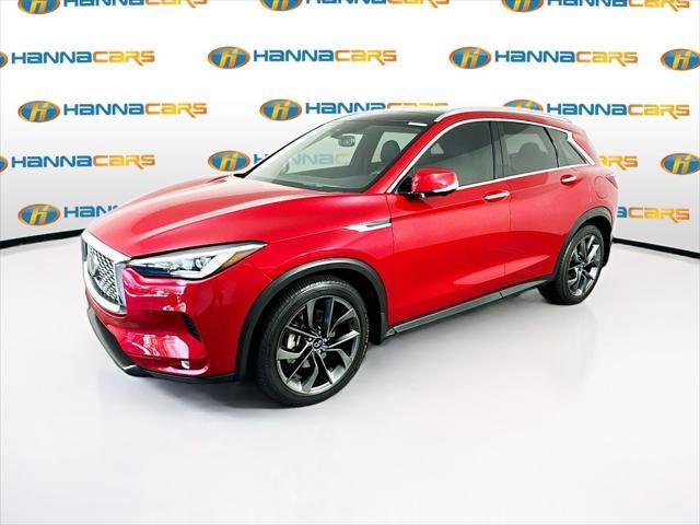 used 2022 INFINITI QX50 car, priced at $35,999