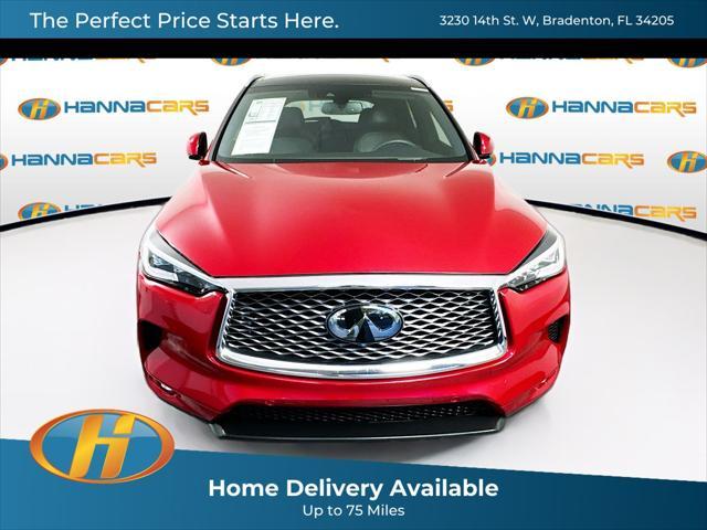 used 2022 INFINITI QX50 car, priced at $35,999