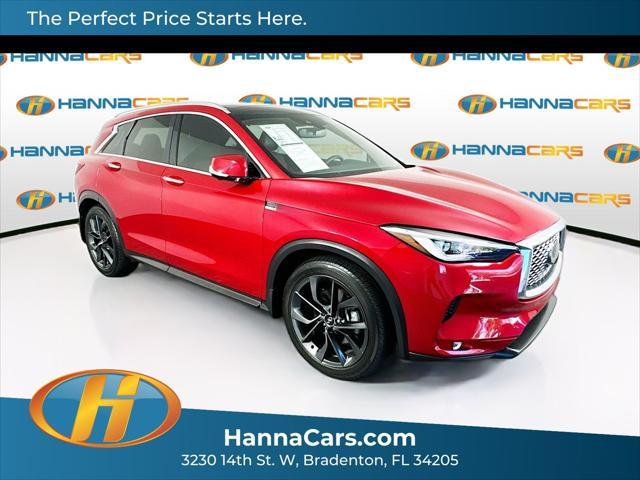 used 2022 INFINITI QX50 car, priced at $35,999