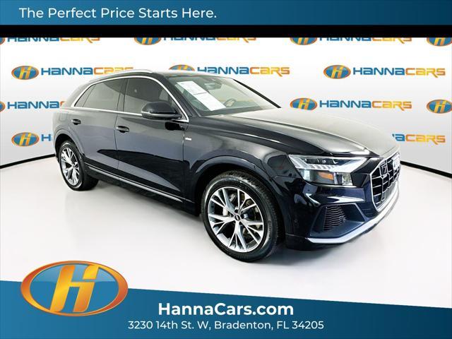 used 2021 Audi Q8 car, priced at $39,495