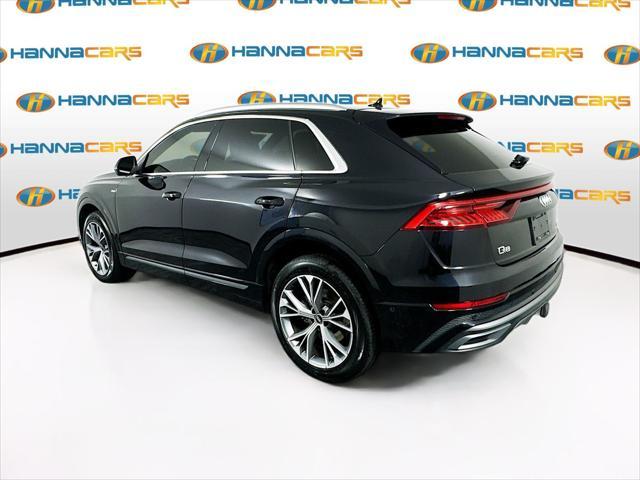 used 2021 Audi Q8 car, priced at $39,495