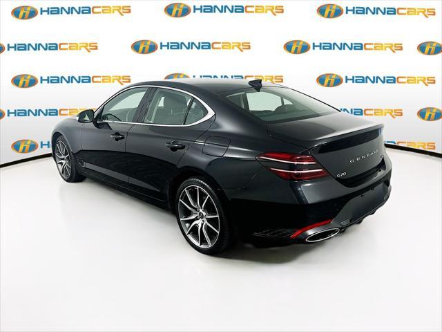 used 2023 Genesis G70 car, priced at $38,654