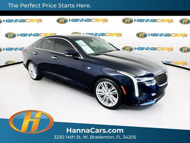 used 2021 Cadillac CT4 car, priced at $22,999