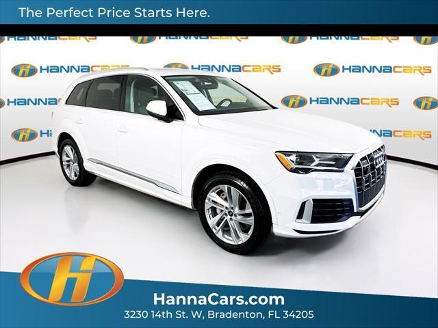 used 2022 Audi Q7 car, priced at $32,361