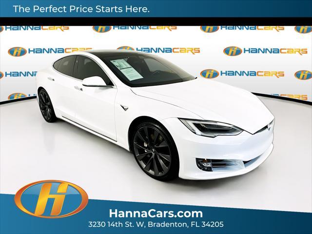 used 2021 Tesla Model S car, priced at $43,699