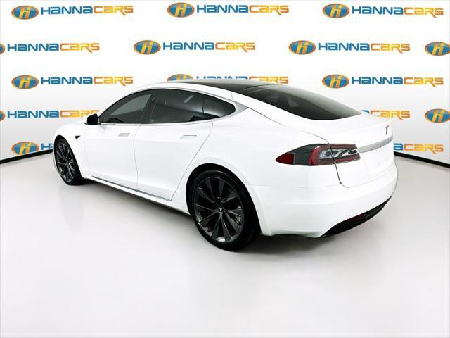 used 2021 Tesla Model S car, priced at $43,699