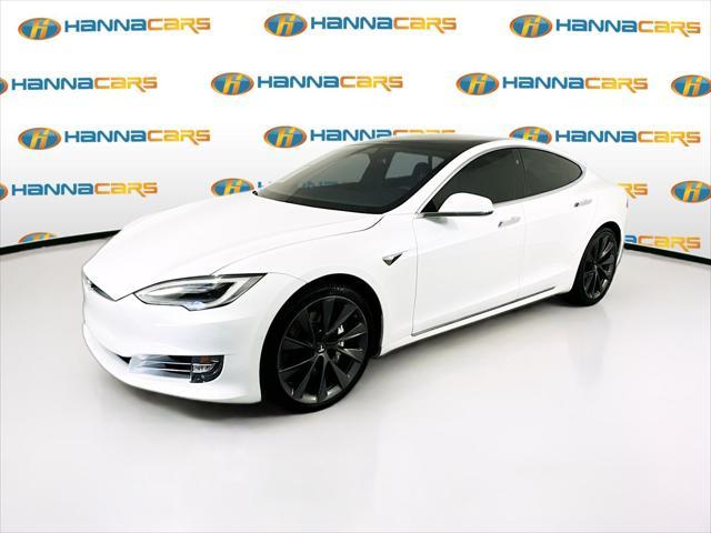 used 2021 Tesla Model S car, priced at $43,699