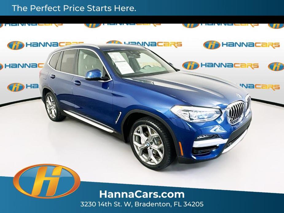 used 2021 BMW X3 car, priced at $28,499