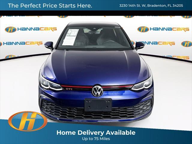 used 2022 Volkswagen Golf GTI car, priced at $24,200