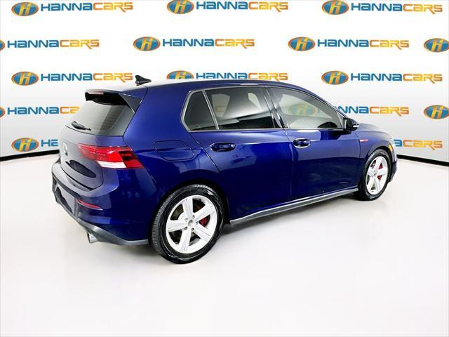 used 2022 Volkswagen Golf GTI car, priced at $24,200