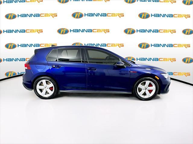 used 2022 Volkswagen Golf GTI car, priced at $24,200