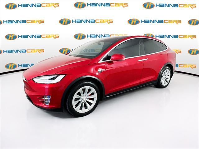 used 2020 Tesla Model X car, priced at $41,897