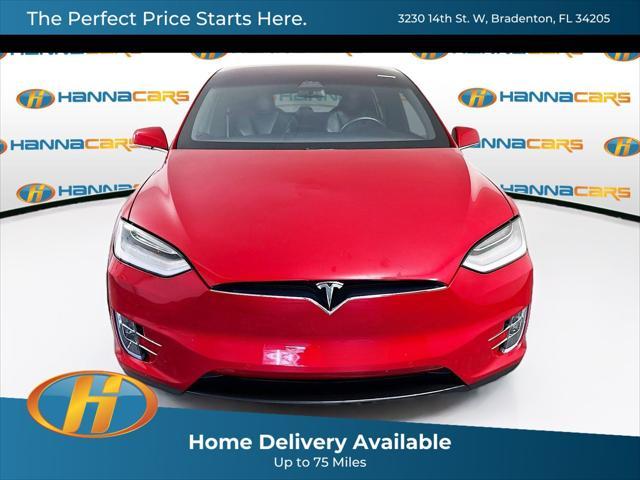 used 2020 Tesla Model X car, priced at $41,897