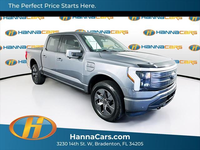 used 2022 Ford F-150 Lightning car, priced at $39,499