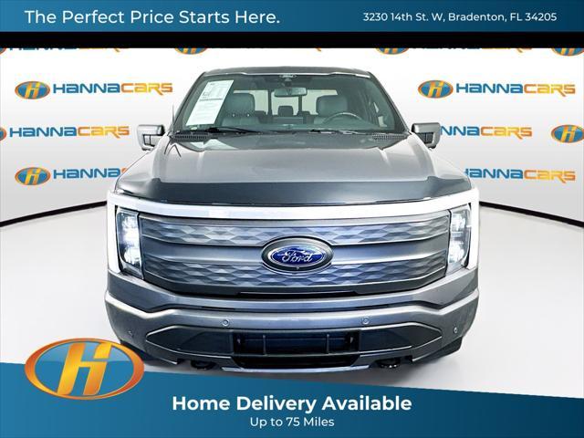 used 2022 Ford F-150 Lightning car, priced at $39,499