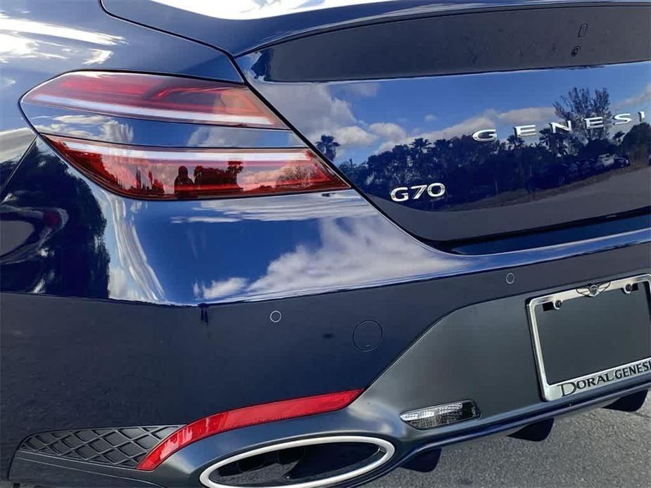 new 2023 Genesis G70 car, priced at $52,724