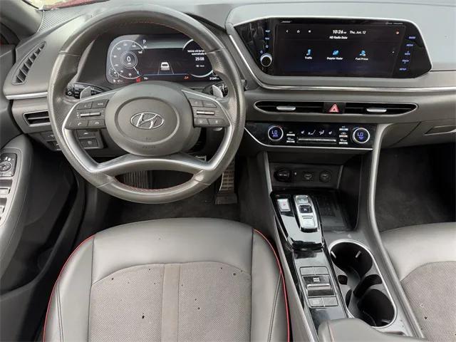 used 2022 Hyundai Sonata car, priced at $23,544