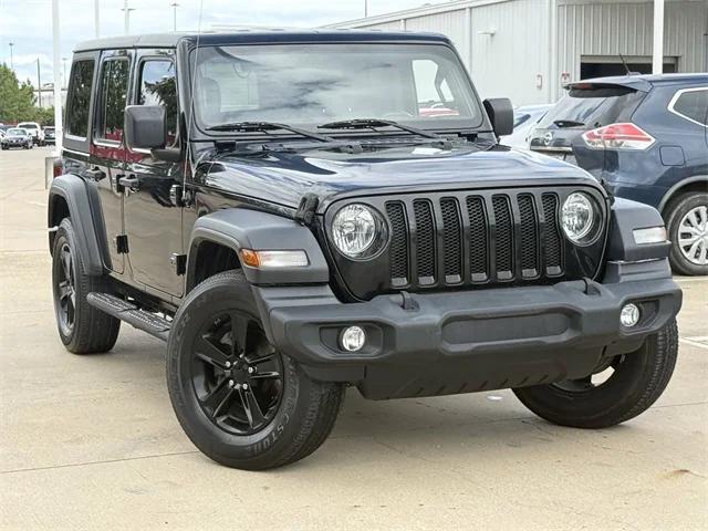 used 2020 Jeep Wrangler Unlimited car, priced at $25,914