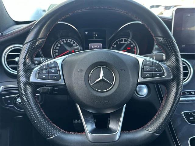 used 2017 Mercedes-Benz AMG C 43 car, priced at $28,795