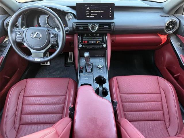 used 2023 Lexus IS 350 car, priced at $45,163