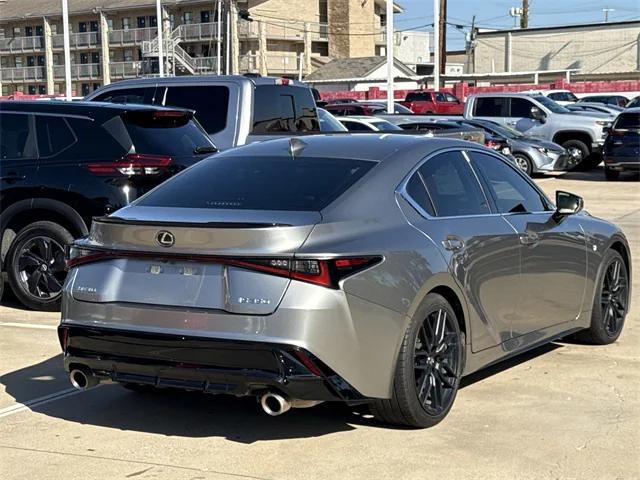 used 2023 Lexus IS 350 car, priced at $45,163