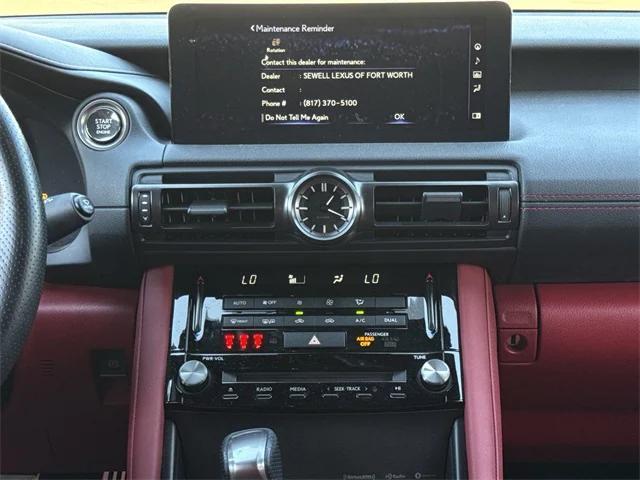 used 2023 Lexus IS 350 car, priced at $45,163
