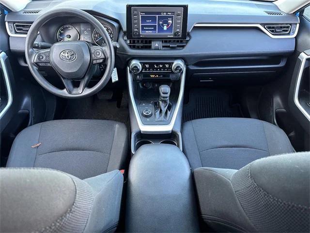 used 2021 Toyota RAV4 Hybrid car, priced at $29,621